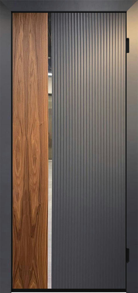 Эмаль с фрезеровкой с молдингом 17.02М Ral 7024